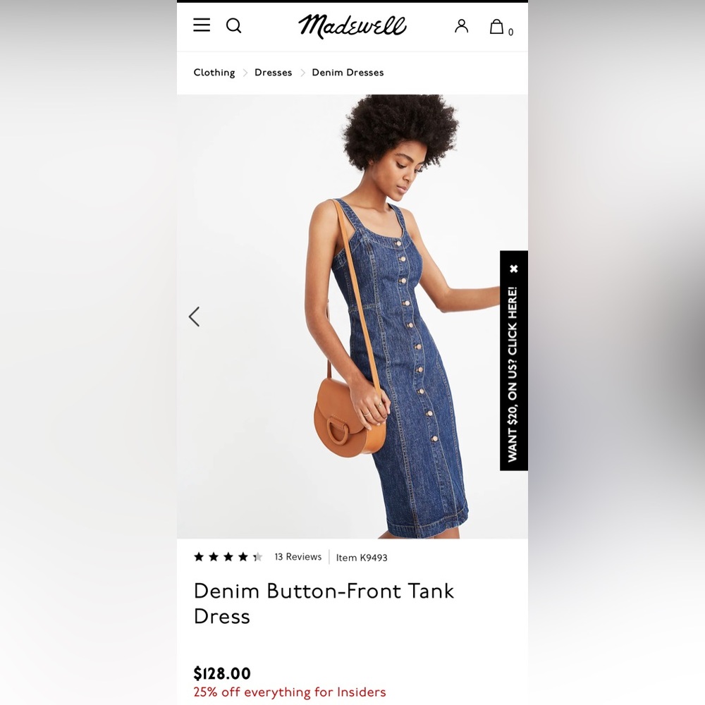 Jean Dress by Madewell